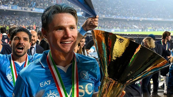 Scott McTominay on urallaan ensimmäistä kertaa Ballon d'Or -ehdokkaiden listalla